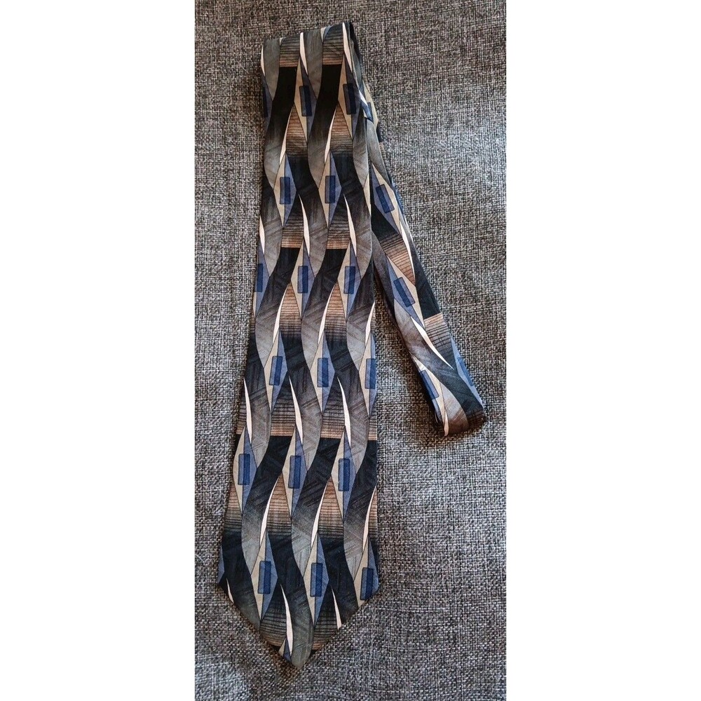 Tie 70s 80s 90s Y2K New Vintage Stock Cocktail Collection Green 4 Wide  58 Long